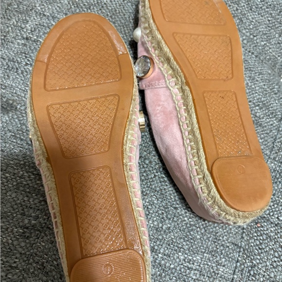 Tory Burch Pink Crystal Espadrilles - Picture 6 of 7